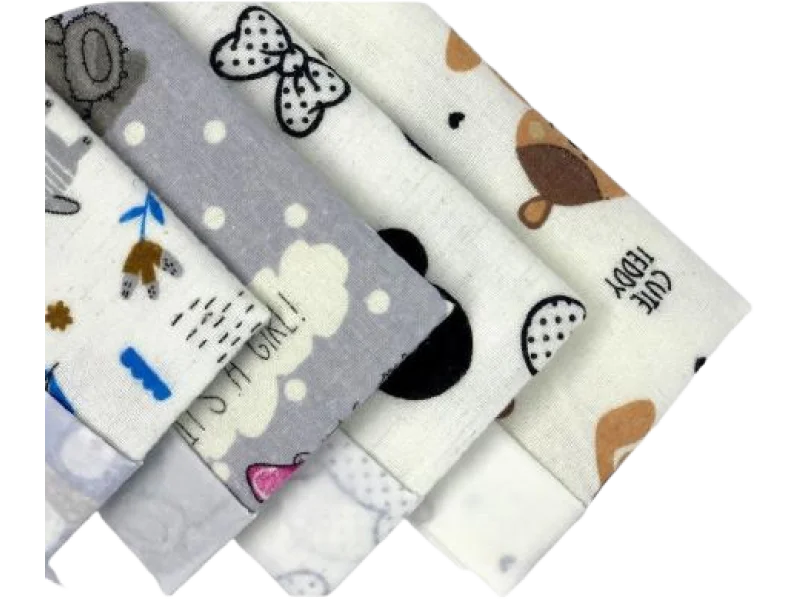 EGA KIDS Pieluchoceratka flanelowa Mix kolorów, podkład