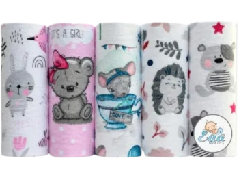Zdjęcie produktu EGA KIDS Pieluszki flanelowe zestaw nr 1, środki chłonne