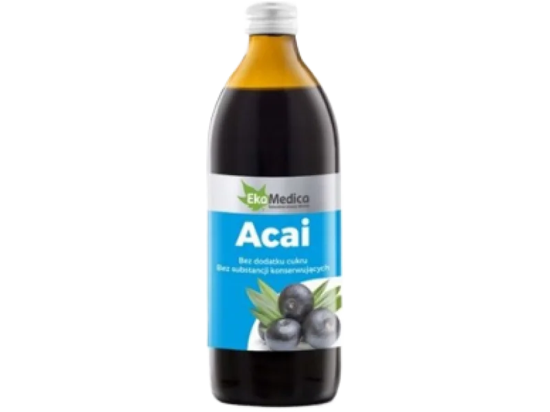 EkaMedica Acai sok 100%, płyn doustny