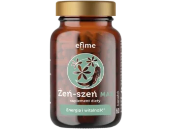 EkaMedica Efime Żeń-szeń max energia i witalność, kapsułki