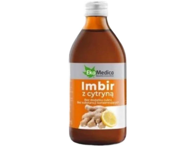 EkaMedica Imbir z cytryną, płyn, 2.5 mg/ml