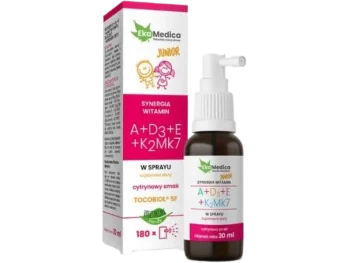 Zdjęcie produktu EkaMedica Junior Witaminy A+D3+E+K2Mk7, spray