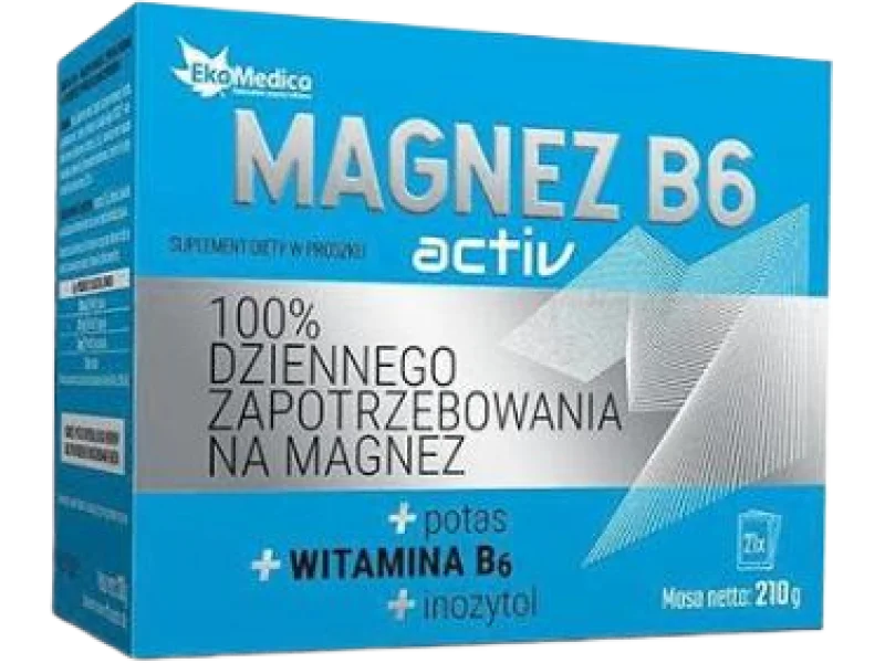 EkaMedica Magnez B6 Activ, proszek