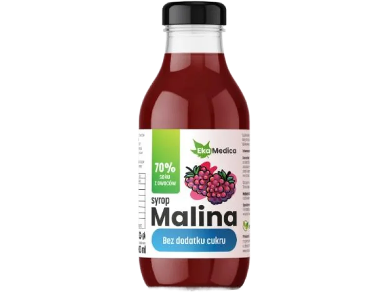 EkaMedica Malina bez dodatku cukru, syrop
