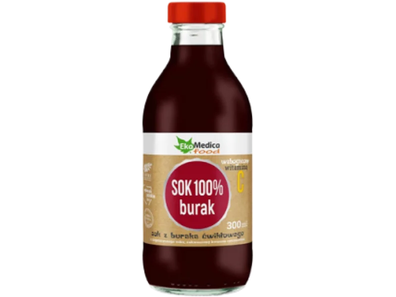 EkaMedica Sok 100% z buraka, płyn doustny, 75 mg