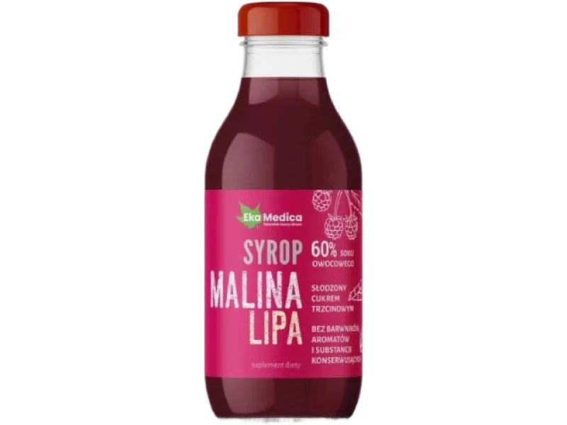 EkaMedica Syrop Malina Lipa