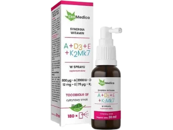 Zdjęcie produktu EkaMedica Witamina ADEK A+D3+E+K2Mk7, spray