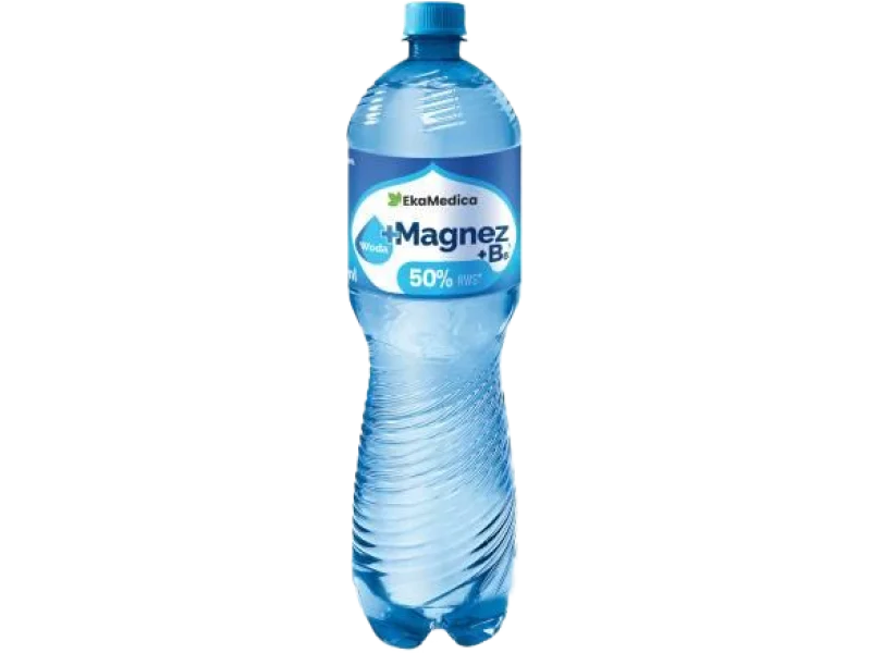 EkaMedica Woda gazowana + Magnez + B6, płyn