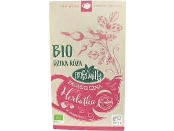 EKOFAMILLY Ekologiczna herbatka Bio Dzika Róża, saszetki