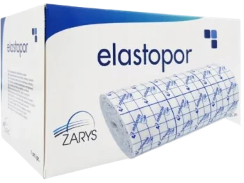 Zdjęcie produktu ELASTOPOR Taśma opatrunkowa włókninowa samoprzylepna, przylepiec