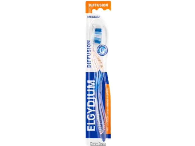 ELGYDIUM DIFFUSION MEDIUM Szczoteczka do zębów, sprzęt medyczny