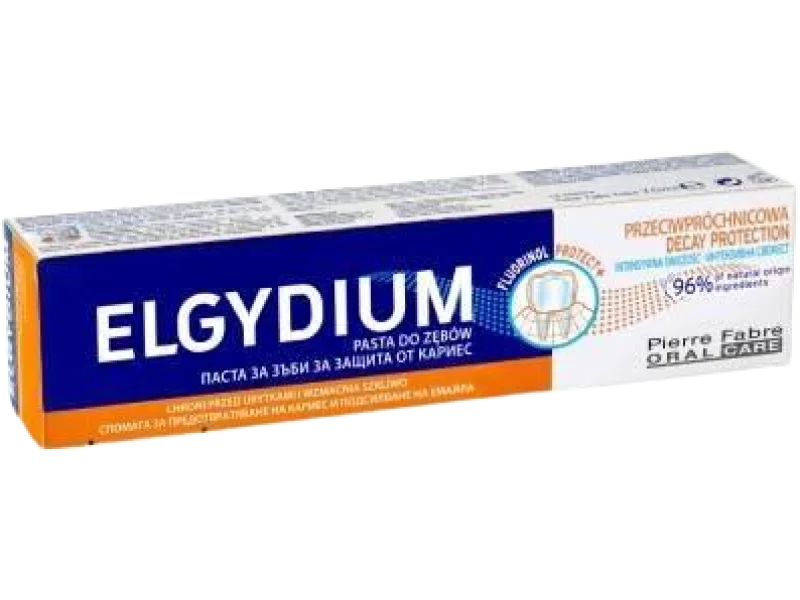 ELGYDIUM Przeciwpróchnicowa pasta do zębów, pasta do jamy ustnej