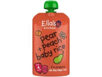 Ella’s Kitchen BIO Baby ryż, gruszka i brzoskwinia