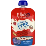 Ella’s Kitchen BIO Bezmleczny pudding ryżowy z bananem i truskawkami, saszetki