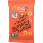 Ella’s Kitchen BIO chrupiące krążki z serem i pomidorami, chrupki