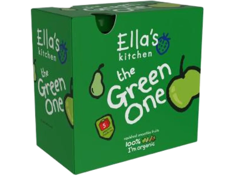 Ella’s Kitchen Bio Green One Kiwi z jabłkiem i bananem, saszetki