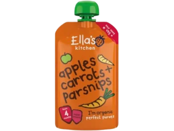 Zdjęcie produktu Ella’s Kitchen BIO marchewka, jabłko i pasternak, mus