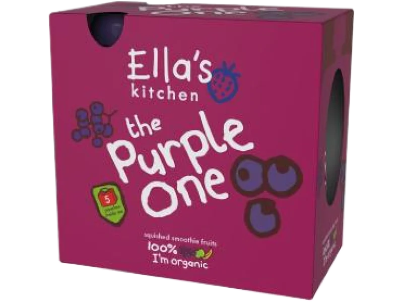 Ella’s Kitchen BIO PURPLE ONE Puree owocowe z czarną porzeczką