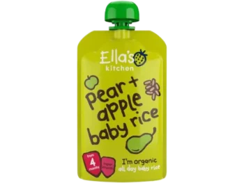 Zdjęcie produktu Ella’s Kitchen BIO ryż dla dzieci gruszka i jabłko, gotowy posiłek
