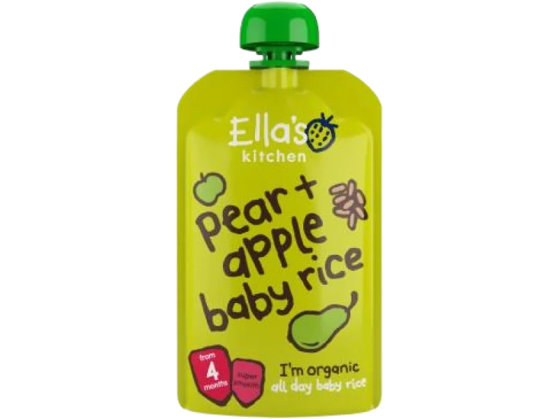 Ella’s Kitchen BIO Ryż dla dzieci gruszka i jabłko