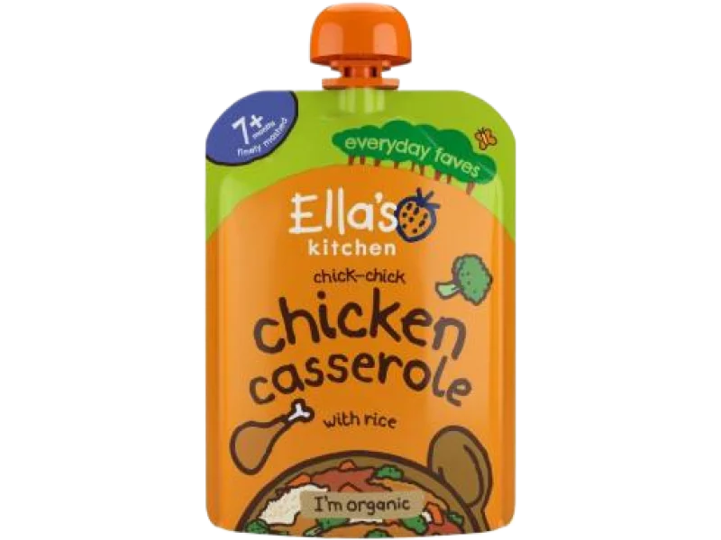 Ella’s Kitchen BIO Ryż zapiekany z kurczakiem, saszetki