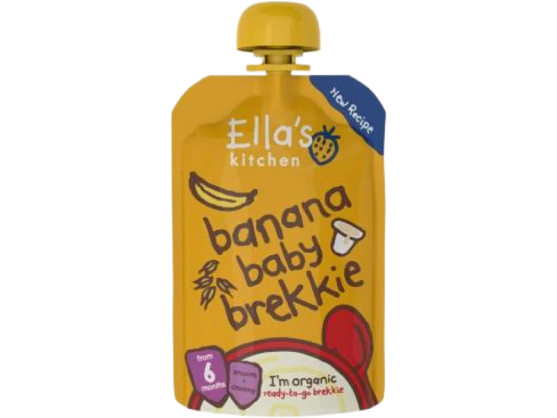 Ella’s Kitchen BIO Śniadanie banan i jogurt, saszetki