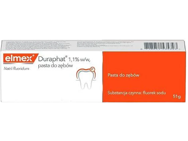 ELMEX Duraphat, pasta do jamy ustnej, 1,1%