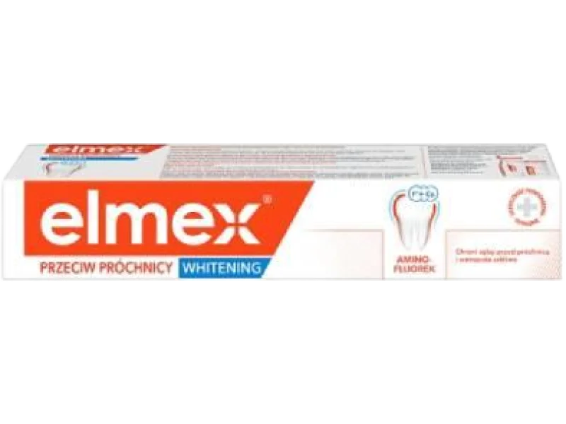 ELMEX Gentle White Pasta do zębów przeciwko próchnicy, wybielająca, pasta do jamy ustnej, 1450 ppm