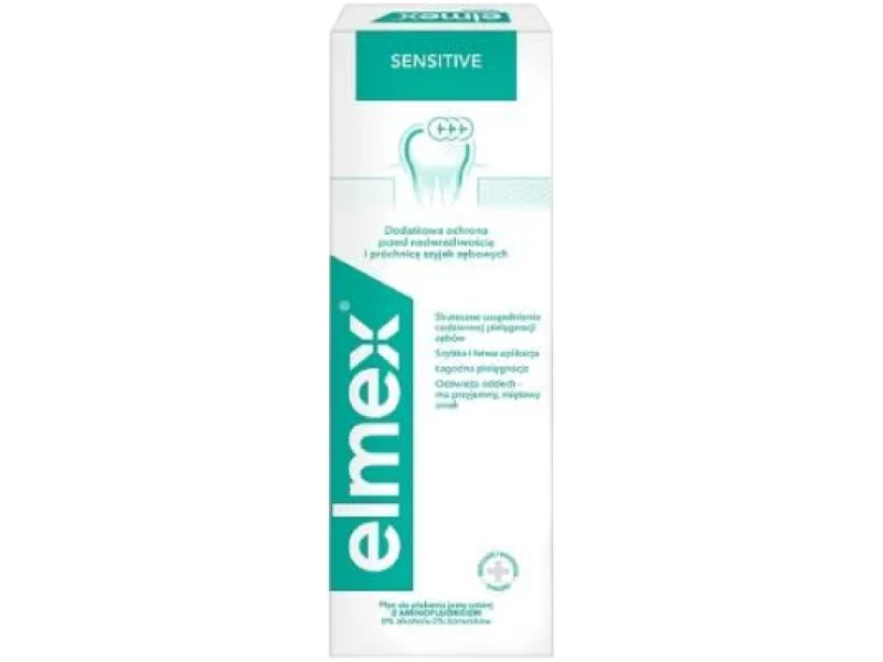 ELMEX Sensitive Płyn do płukania jamy ustnej, płyn do jamy ustnej