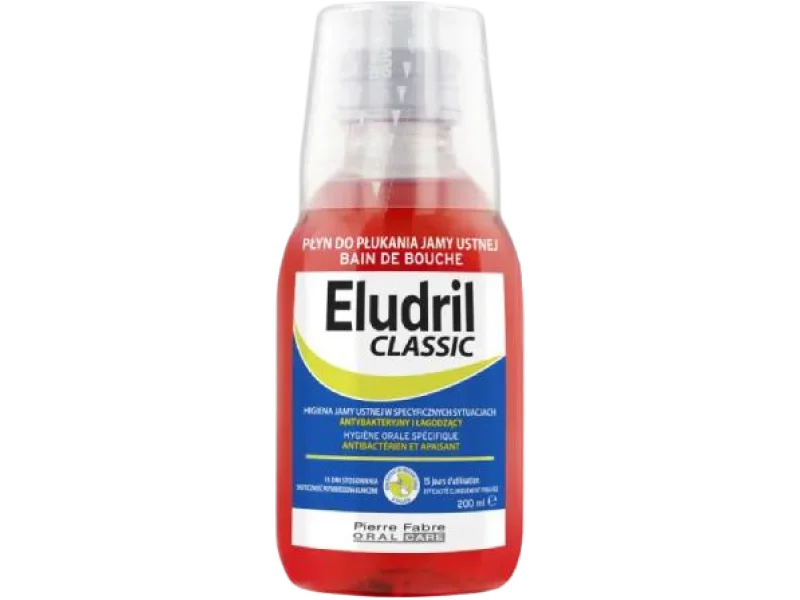 ELUDRIL CLASSIC Płyn do płukania jamy ustnej, płyn do jamy ustnej