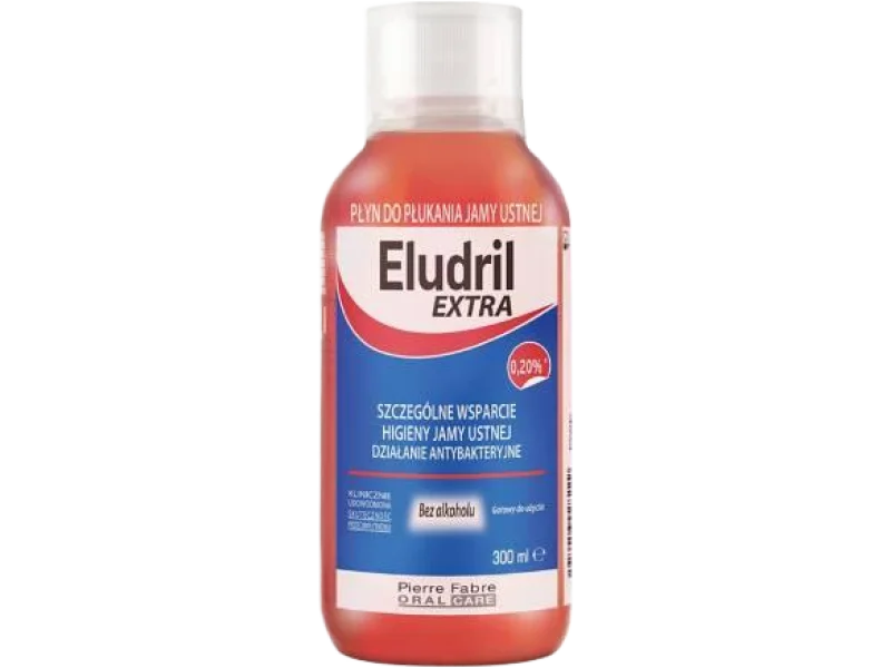 Eludril Extra Płyn do płukania jamy ustnej, płyn do jamy ustnej, 0,20%
