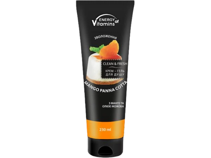 ENERGY OF VITAMINS Żel pod prysznic Mango Panna Cotta, żel