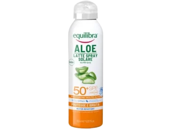 Zdjęcie produktu EQUILIBRA Aloesowe mleczko do opalania SPF 50+, spray