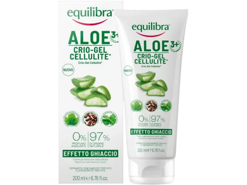 EQUILIBRA Aloesowy chłodzący żel antycellulitowy 3+