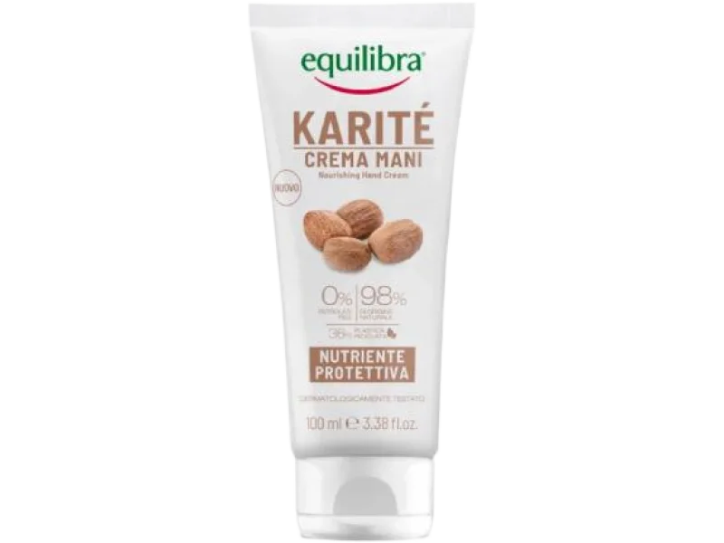 Equilibra Krem do rąk z masłem shea
