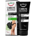 Equilibra Oczyszczający peeling do ciała z aktywnym węglem