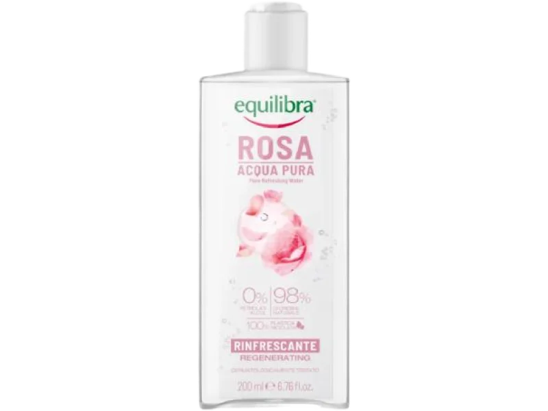 EQUILIBRA Rosa Czysta woda różana orzeźwiająca z różą damasceńską, płyn