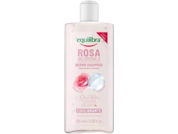 EQUILIBRA Rosa Różany szampon z kwasem hialuronowym