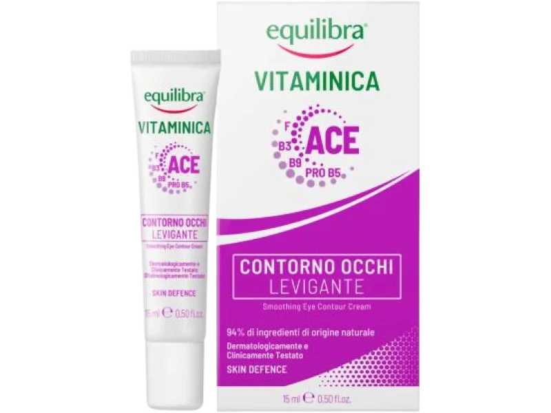 EQUILIBRA VITAMINICA ACE Wygładzający krem pod oczy