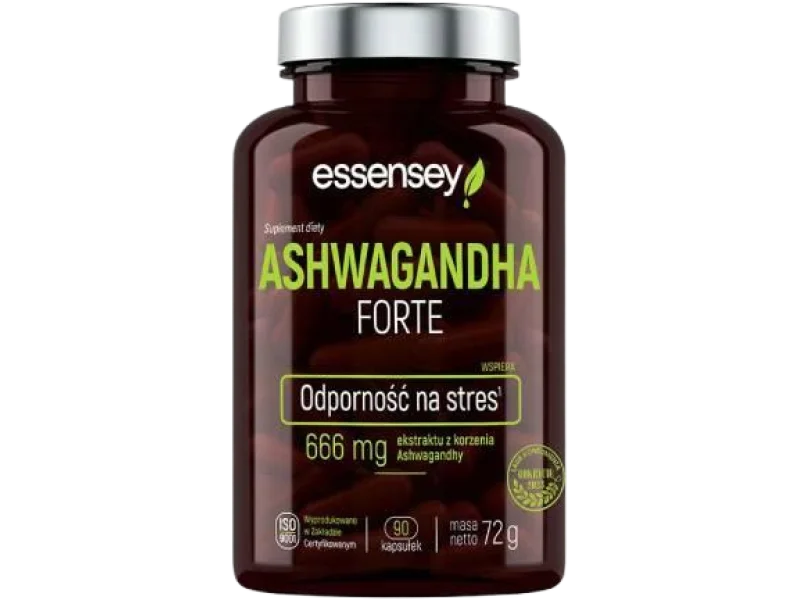 Essensey Ashwagandha Forte, kapsułki, 10 mg