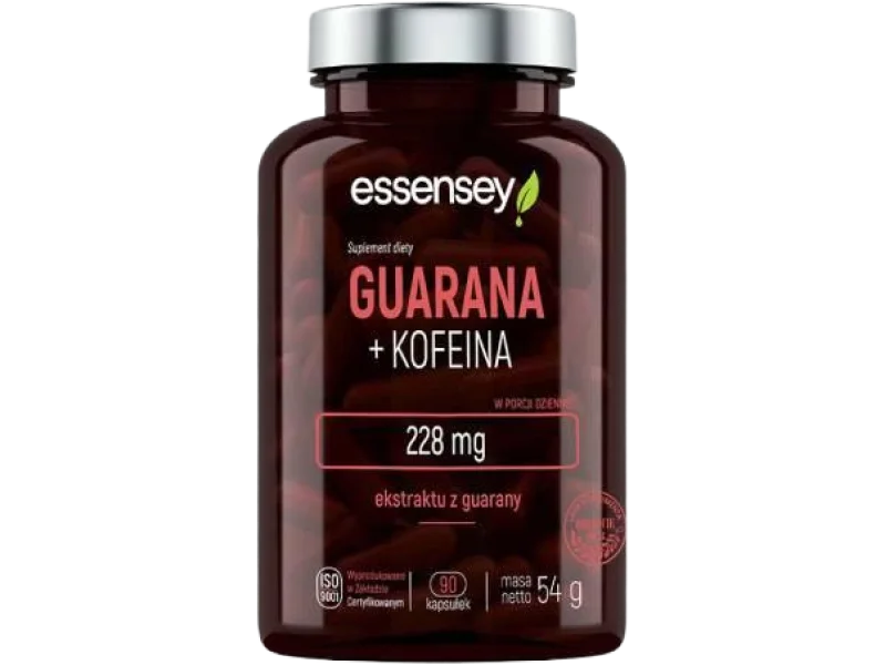 Essensey Guarana + Kofeina, kapsułki