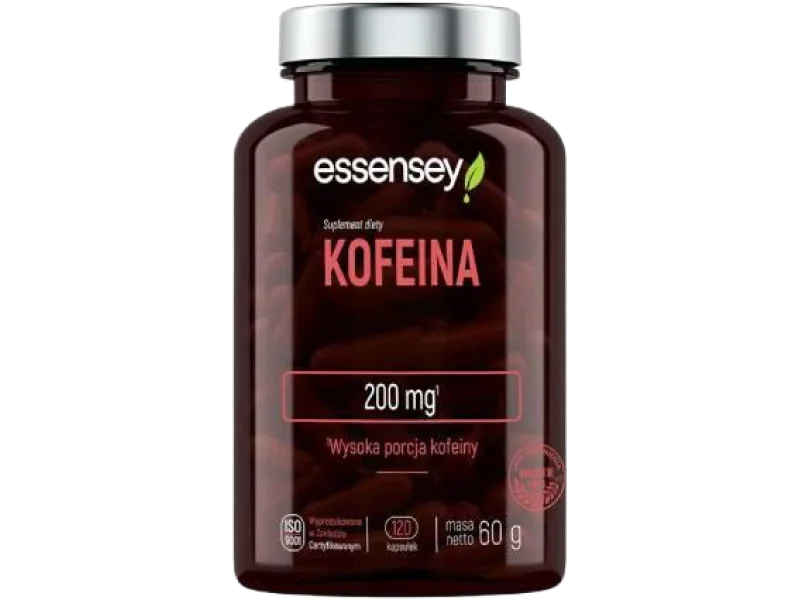 Essensey Kofeina, kapsułki, 200 mg
