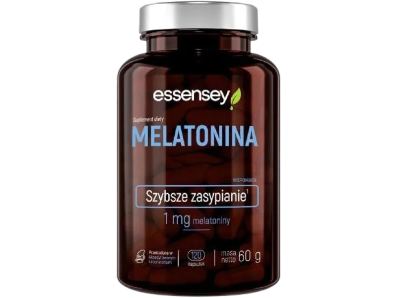 Essensey Melatonina, kapsułki, 1 mg