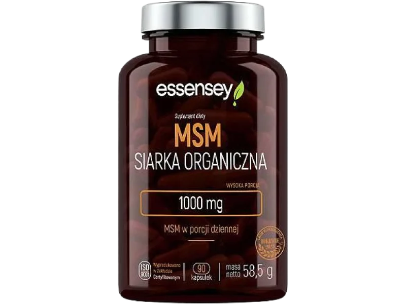 Essensey MSM Siarka Organiczna, kapsułki