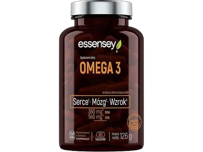 Essensey Omega 3, kapsułki miękkie