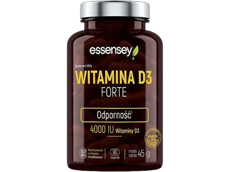 Essensey Witamina D3 Forte, kapsułki, 100 µg