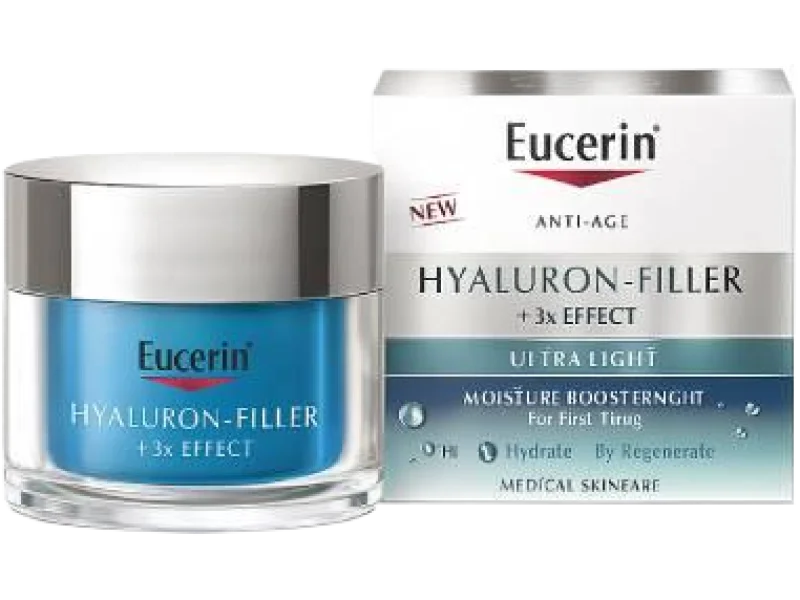 Eucerin Hyaluron-Filler Booster nawilżający na noc, żel