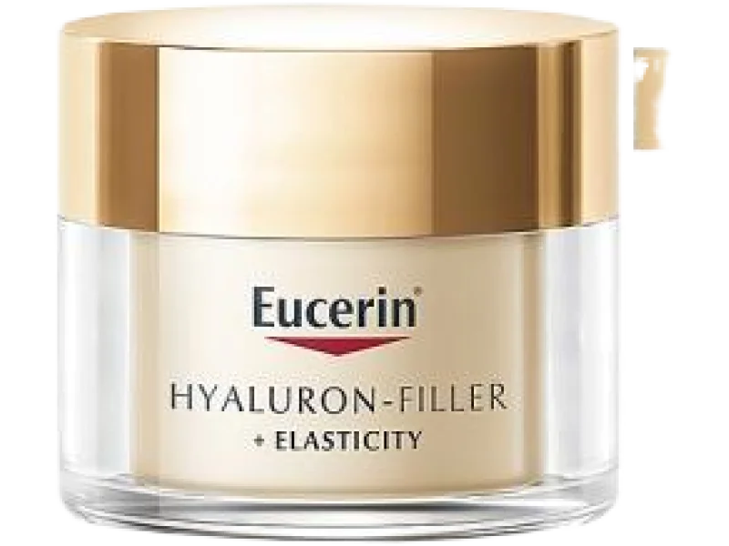 Eucerin Hyaluron-Filler + Elasticity przeciwzmarszczkowy krem na dzień do skóry dojrzałej SPF15