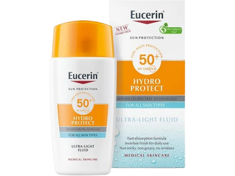 Eucerin Hydro Protect Ultralekki fluid ochronny SPF50+