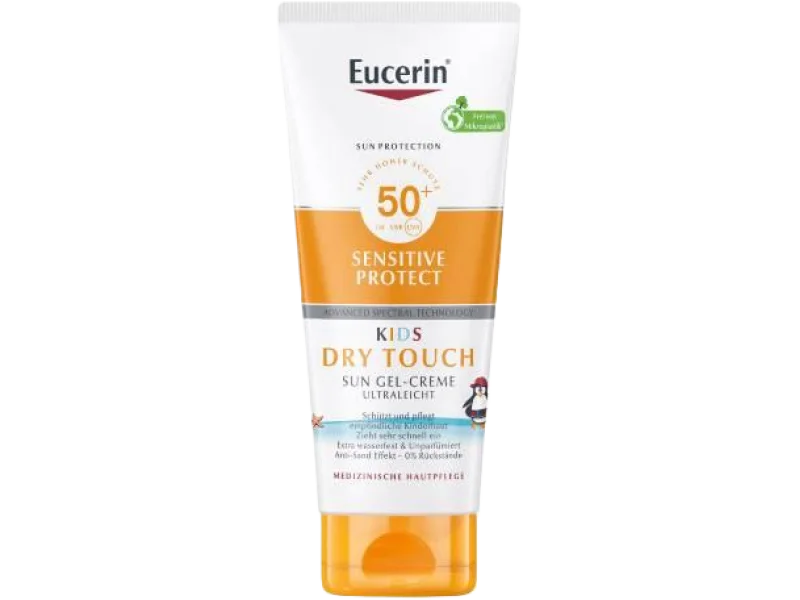 Eucerin Sun Kids Sensitive Protect Żel-krem ochronny dla dzieci SPF50+, kremożel